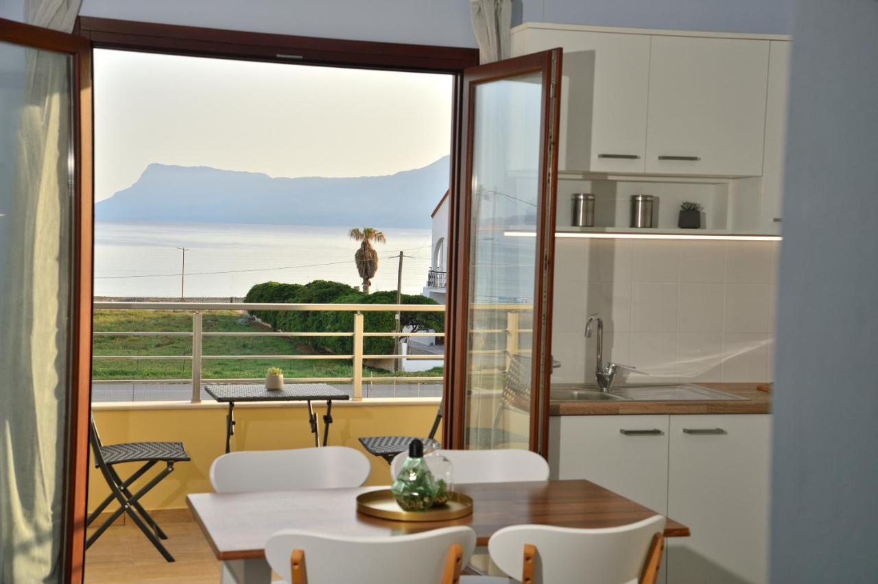 Ammos Apartment - Brand New, Stylish, By The Beach 基萨莫斯 外观 照片