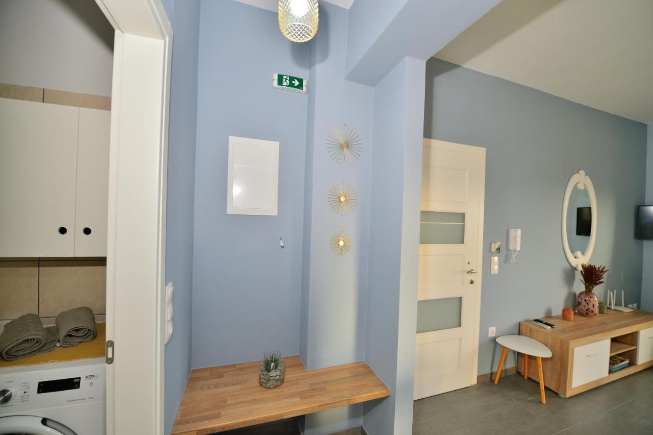 Ammos Apartment - Brand New, Stylish, By The Beach 基萨莫斯 外观 照片