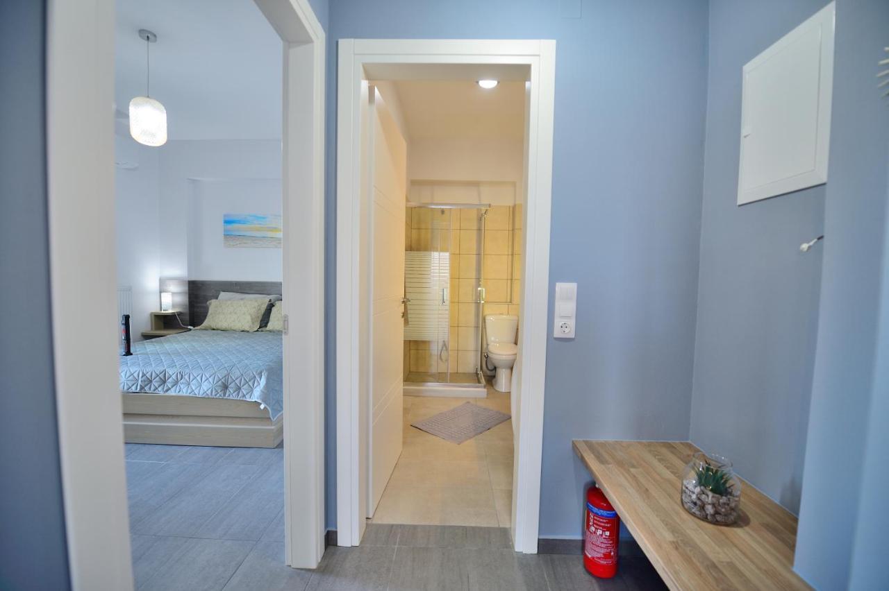 Ammos Apartment - Brand New, Stylish, By The Beach 基萨莫斯 外观 照片